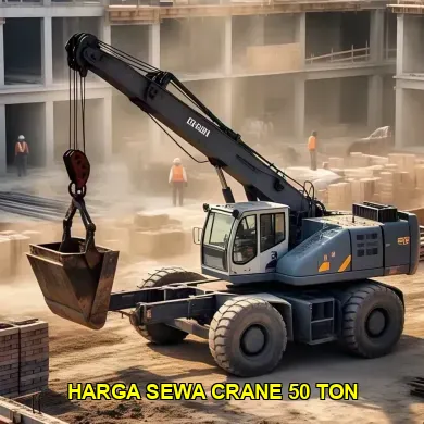 Informasi Harga Sewa Crane 50 Ton untuk Proyek Anda